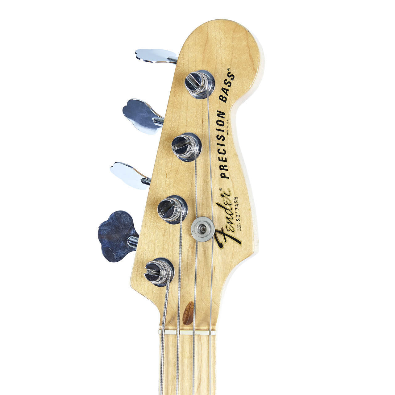 Vintage Fender Precision Bass Olympic White 1981 | Cream City Music