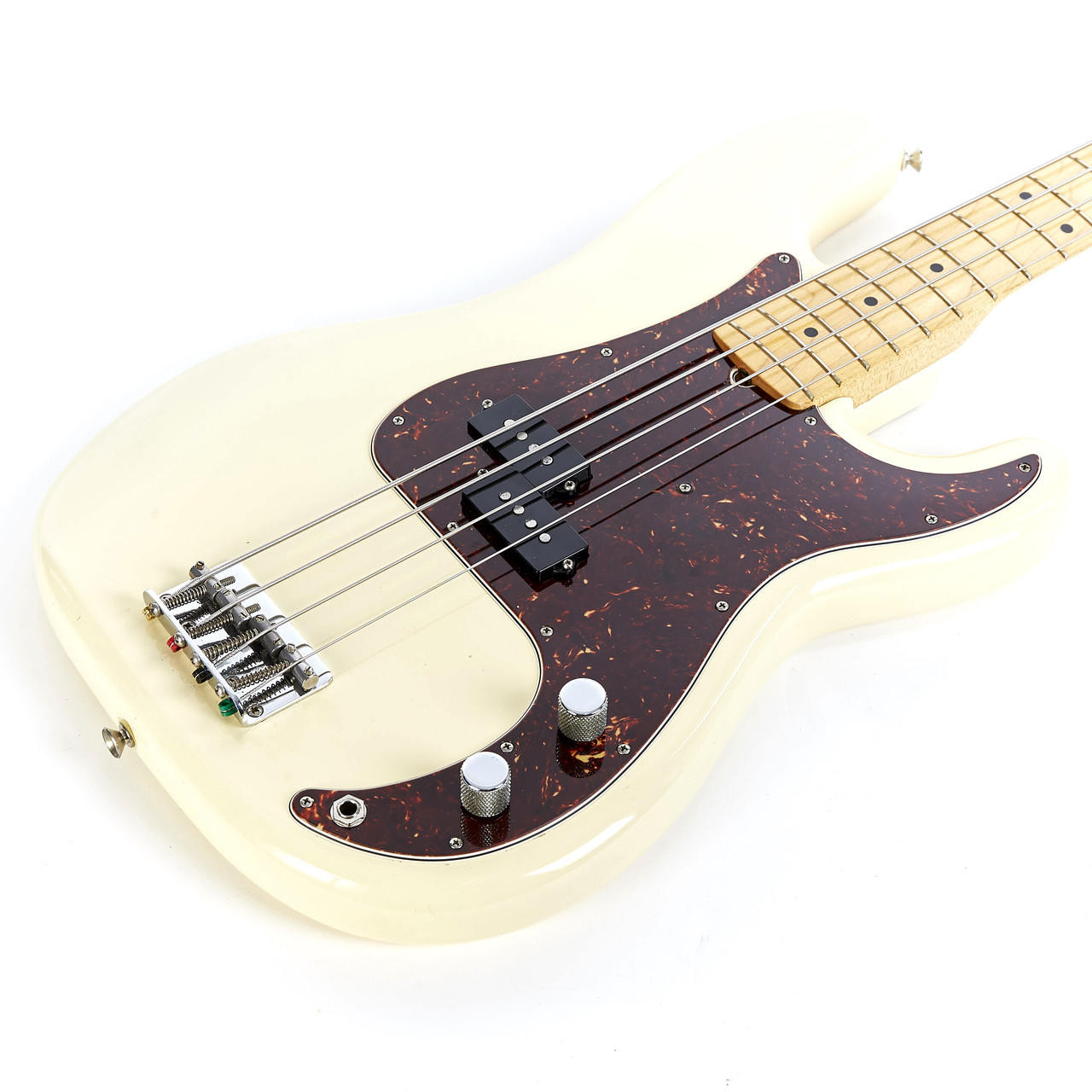 Vintage Fender Precision Bass Olympic White 1981 | Cream City Music