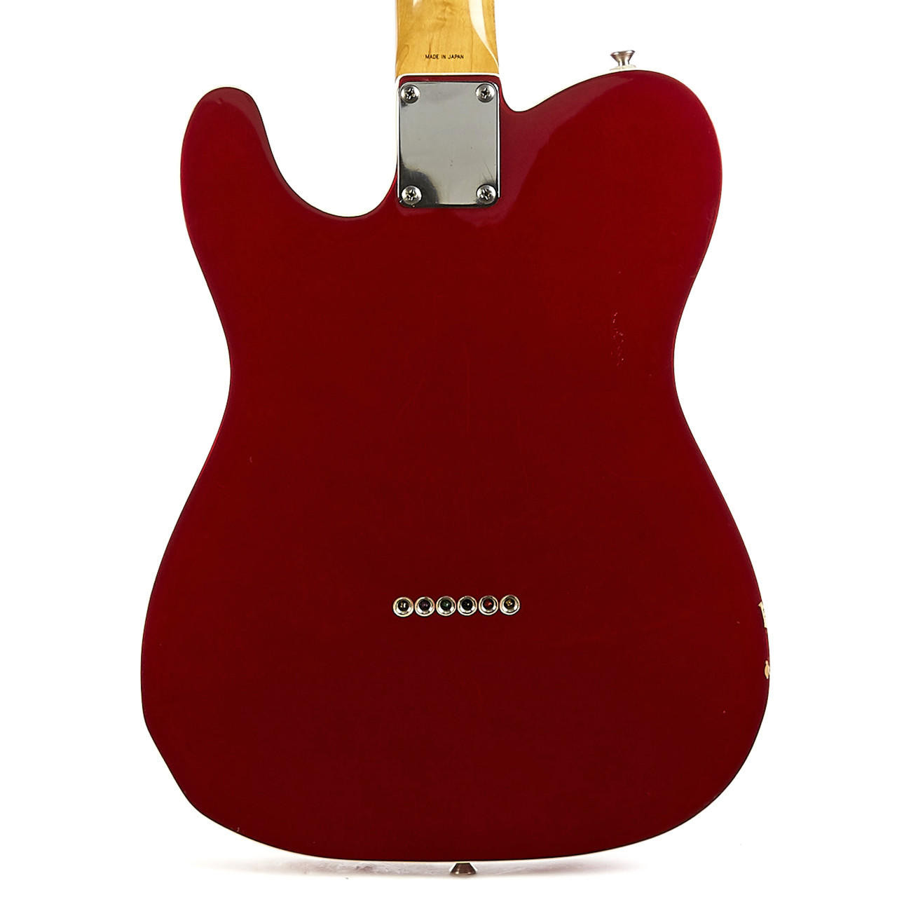Vintage Fender Telecaster Custom MIJ Candy Apple Red 1985 | Cream