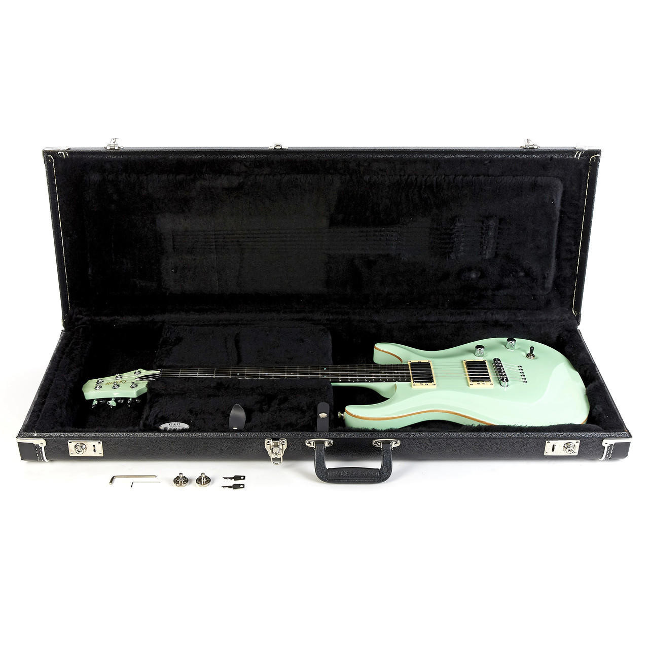 Used Carvin CT6 California Carved Top - Seafoam Green | Cream City