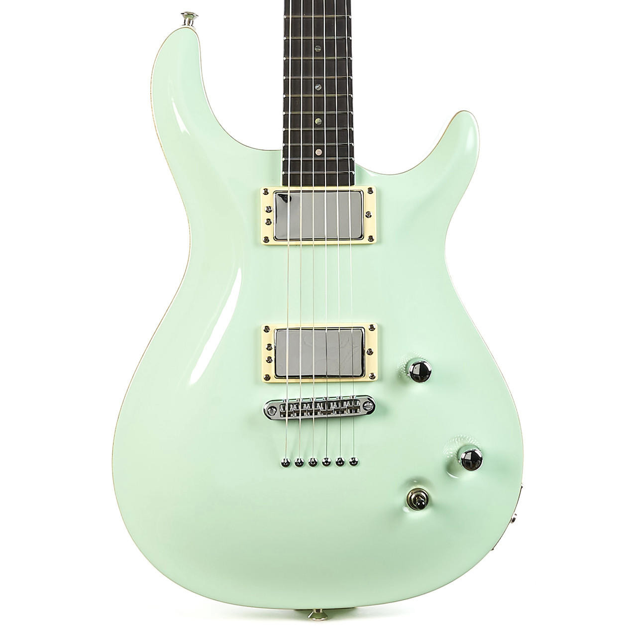 Used Carvin CT6 California Carved Top - Seafoam Green | Cream City