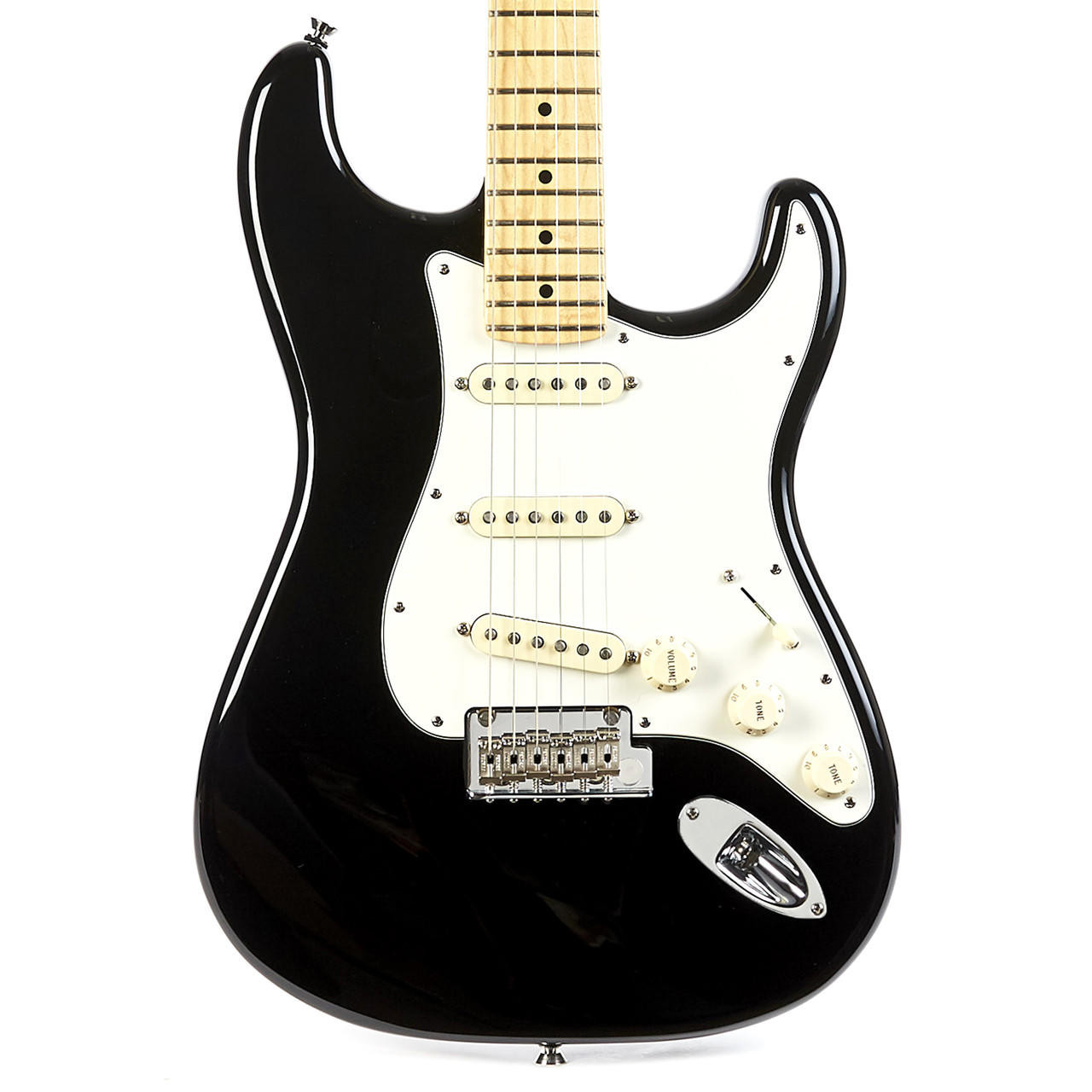 2016 Fender American Standard Stratocaster - Black | Cream City Music