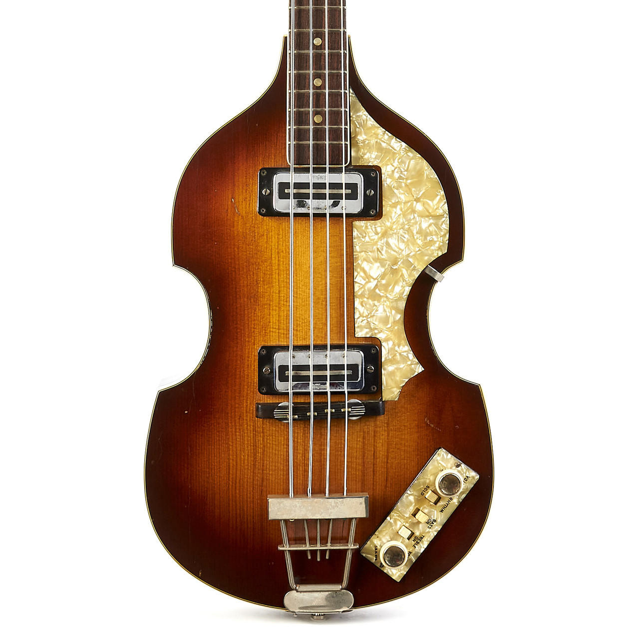超貴重 美品 ヴィンテージ 左用 Hofner 500/1 バイオリンベース Hofner '64 500/1 - サンバースト - ハイパーギターズ Hyper Guitars
