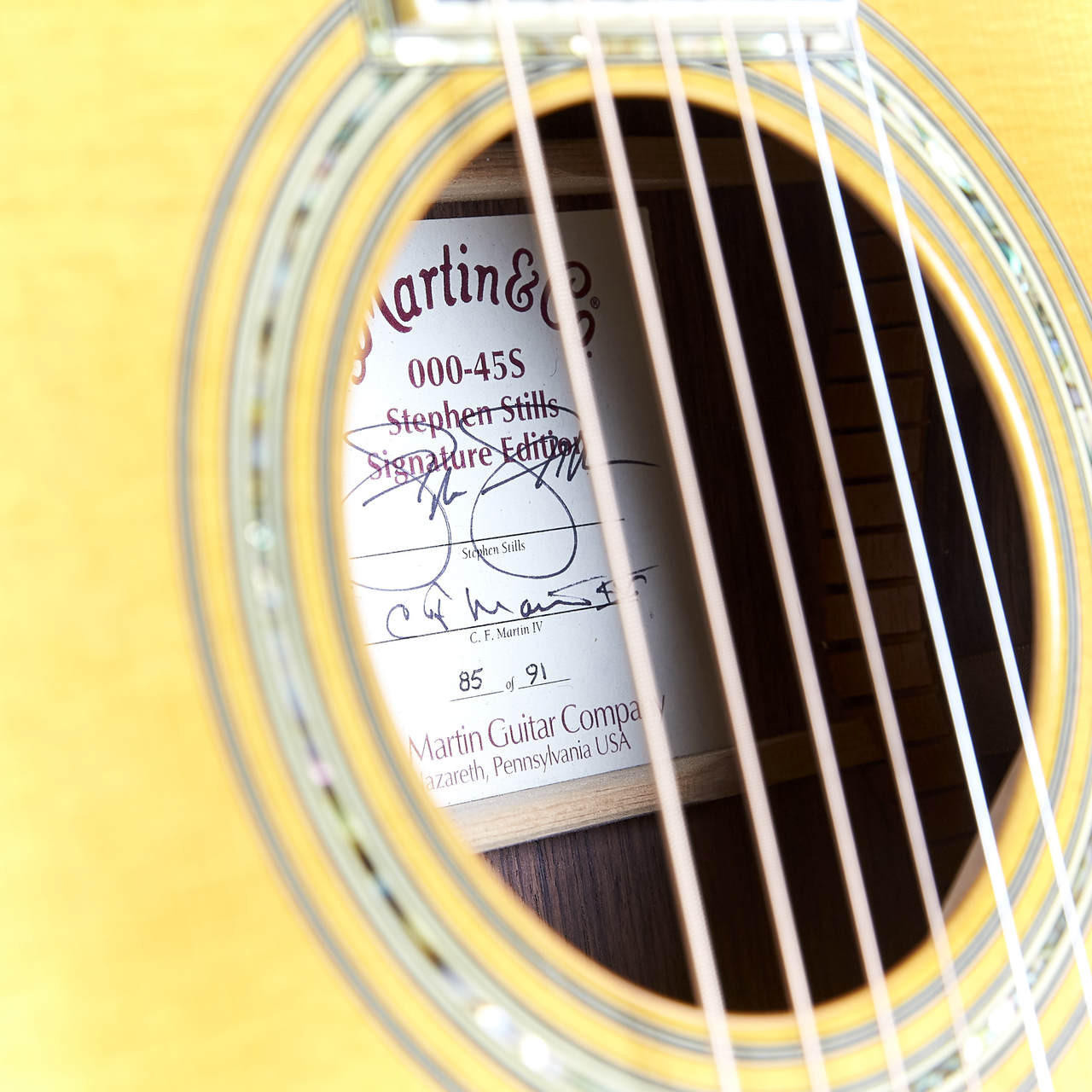 Used Martin 000-45S Stephen Stills Signature Edition 2005 | Cream