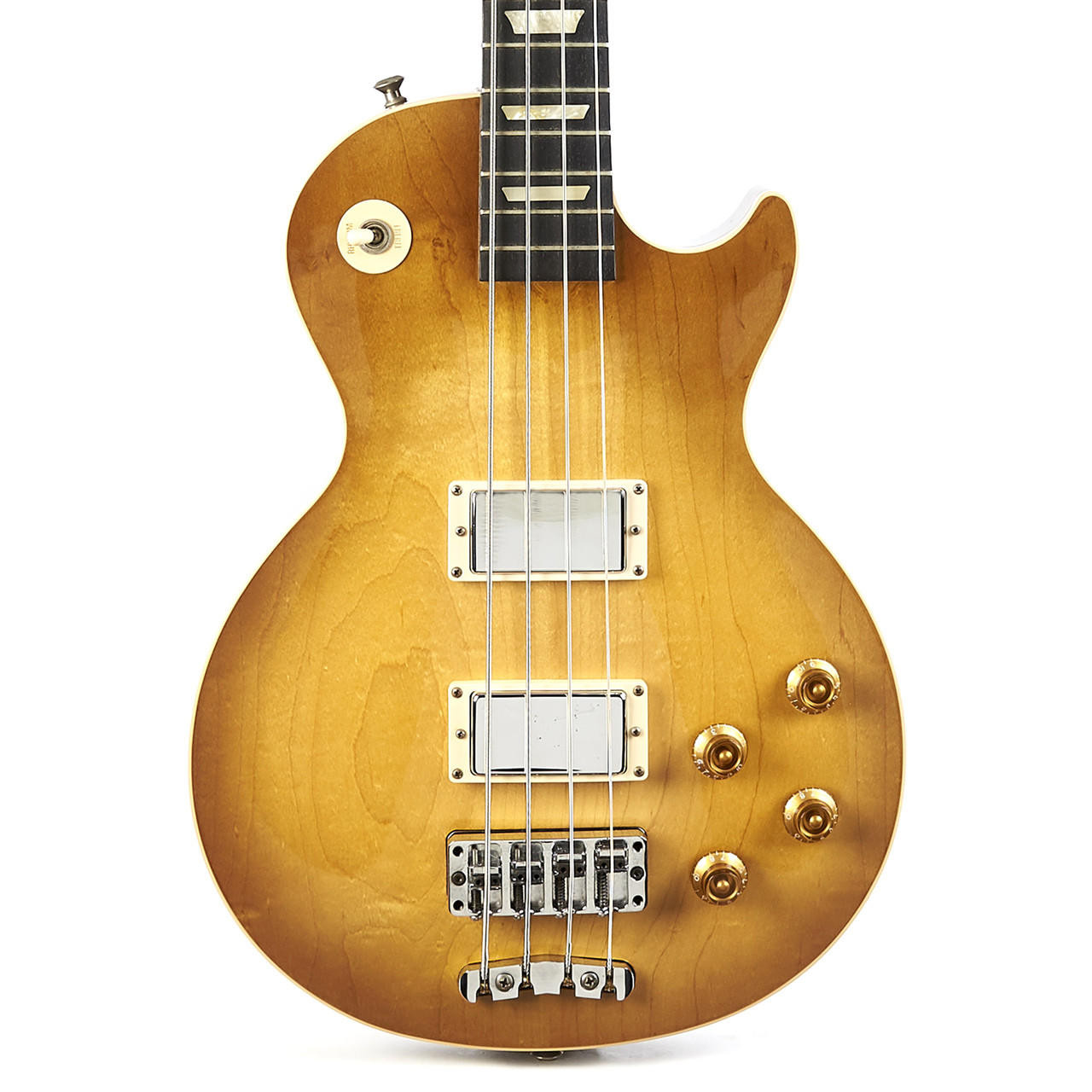 Used Gibson Les Paul Standard Bass Honey Burst 2005 | Cream City Music