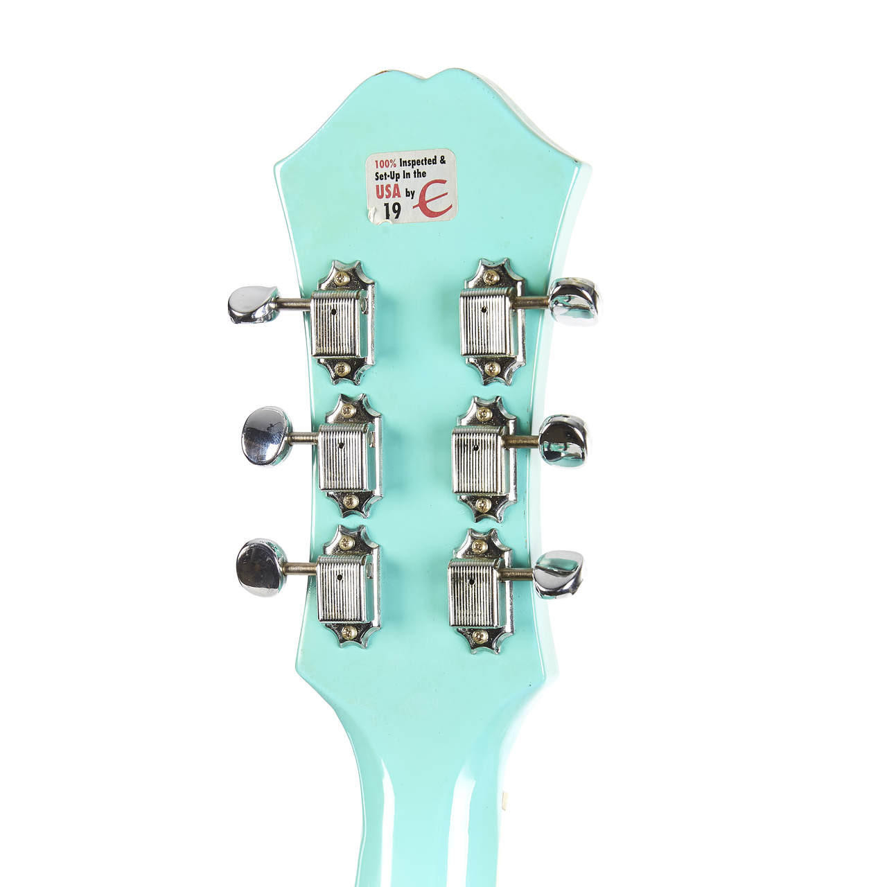 Used Epiphone Casino VT TQ Turquoise 1997 | Cream City Music Used Epiphone Casino VT TQ Turquoise 1997 | Cream City Music