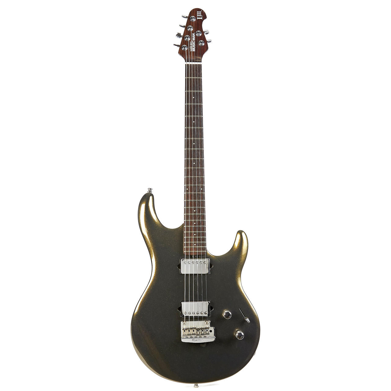 Used Ernie Ball Music Man Luke III Gold Sparkle 2012 | Cream City