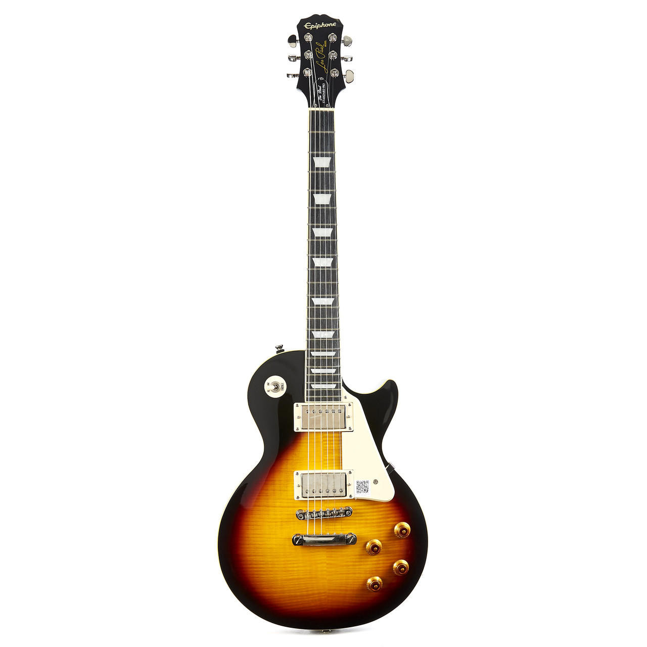 Used Epiphone Les Paul Standard Pro Plus Vintage Sunburst | Cream
