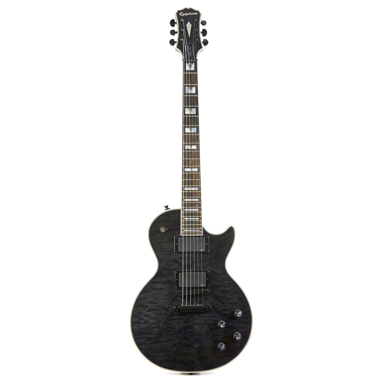 Used Epiphone Prophecy Les Paul Custom Plus EX - Midnight Ebony
