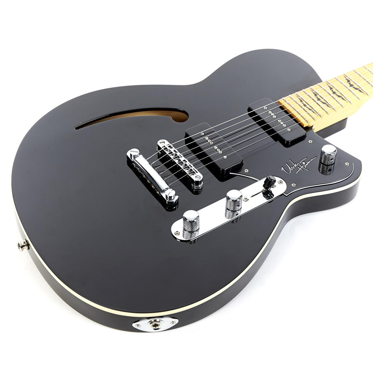 Used Reverend Unknown Hinson Signature Black 2016 | Cream City Music