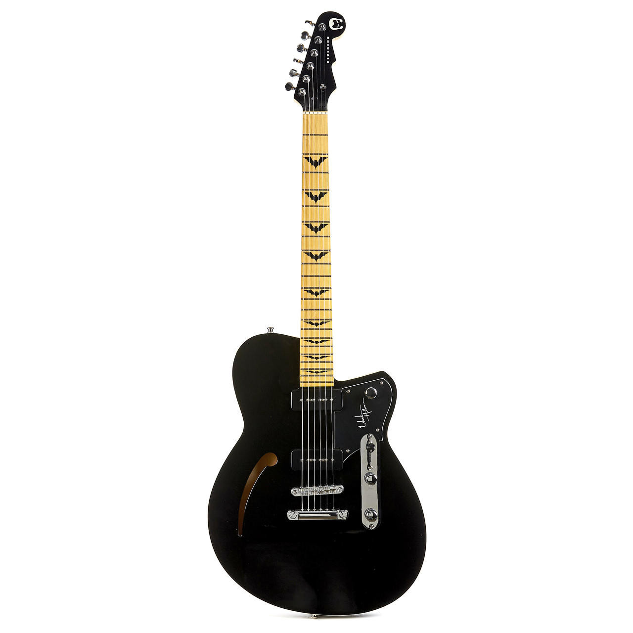 Used Reverend Unknown Hinson Signature Black 2016 | Cream City Music