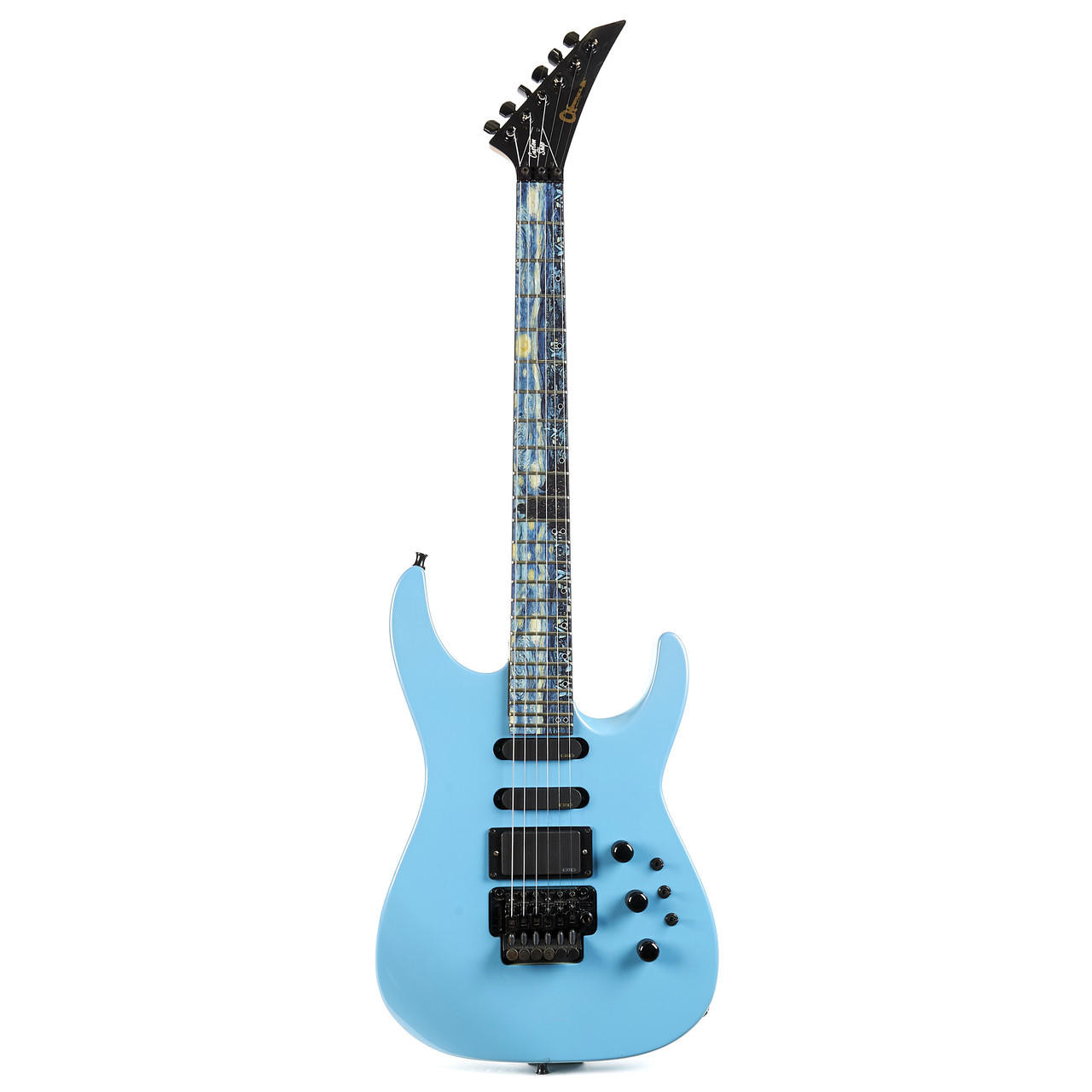 Used Charvel Jackson USA Custom Shop Dinky Starry Starry Night