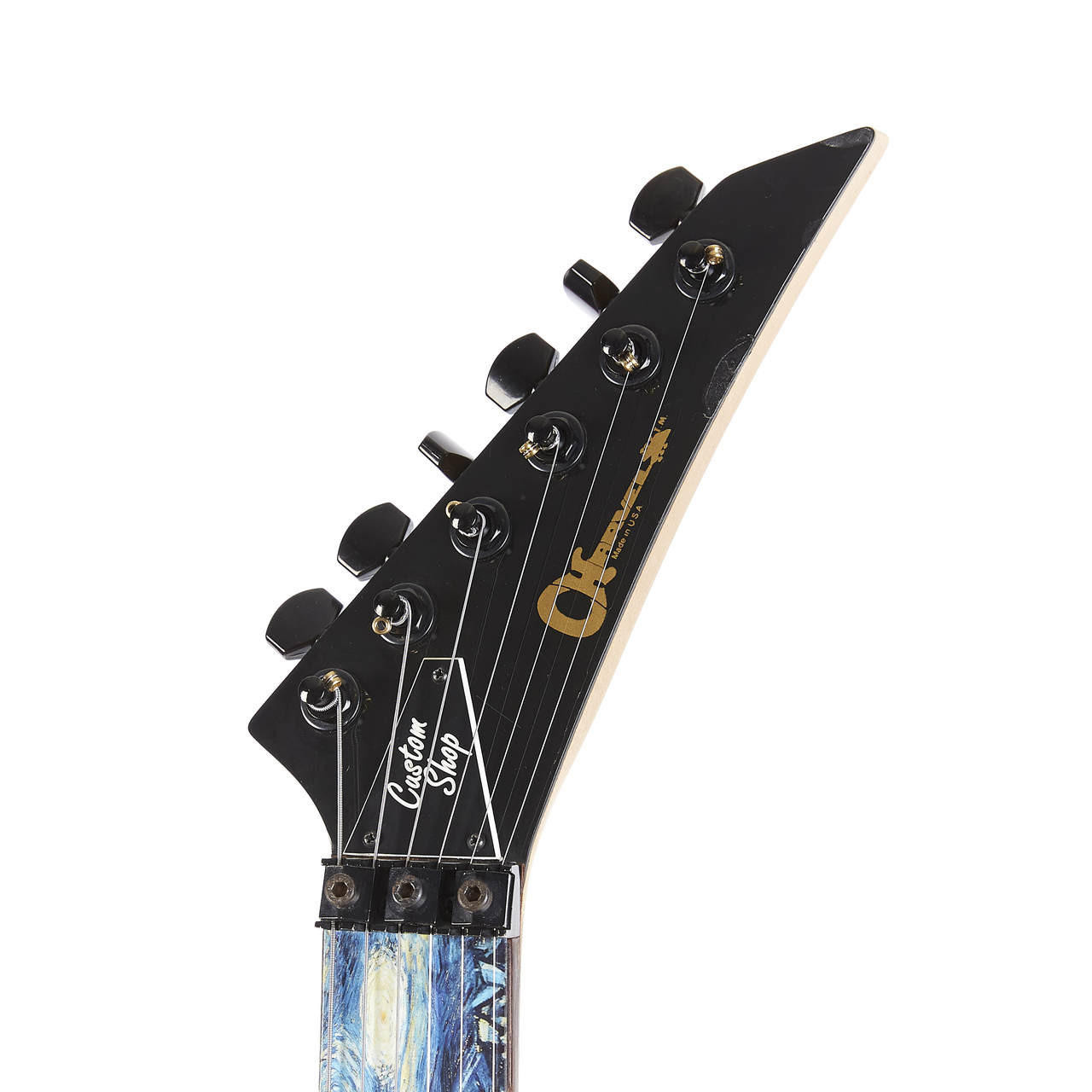 Used Charvel Jackson USA Custom Shop Dinky Starry Starry Night
