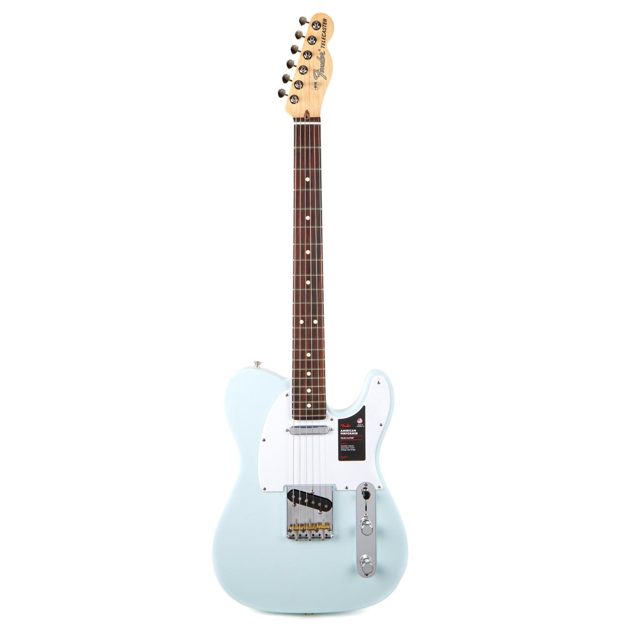 Fender American Performer Telecaster Rosewood - Satin Sonic Blue