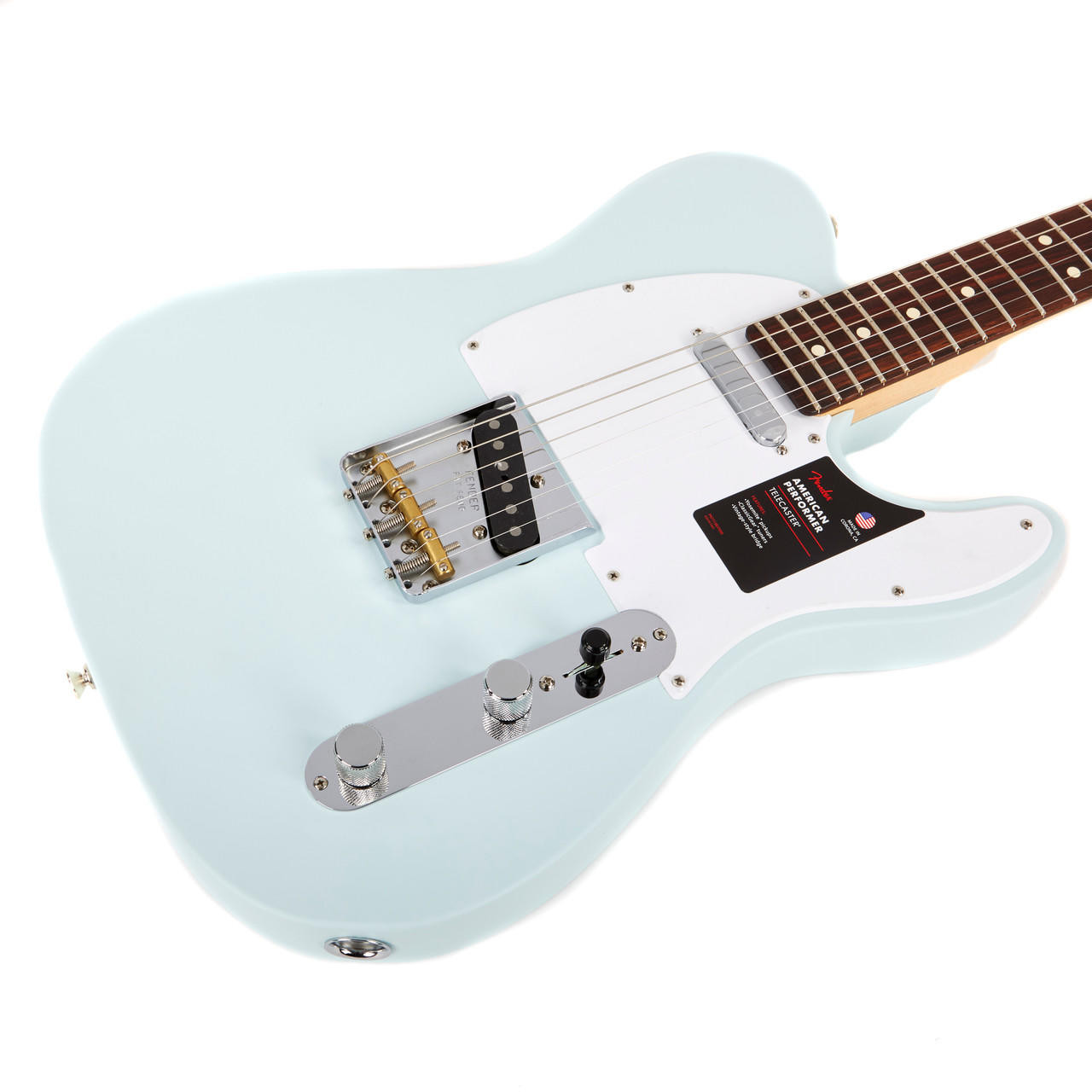 Fender American Performer Telecaster Rosewood - Satin Sonic Blue