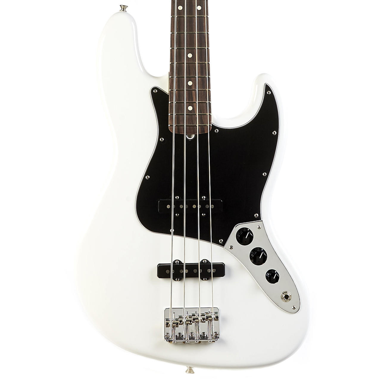 Fender American Performer Jazz Bass Rosewood - Arctic White
