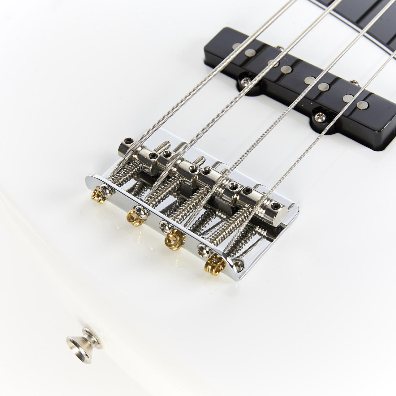 Fender American Performer Jazz Bass Rosewood - Arctic White
