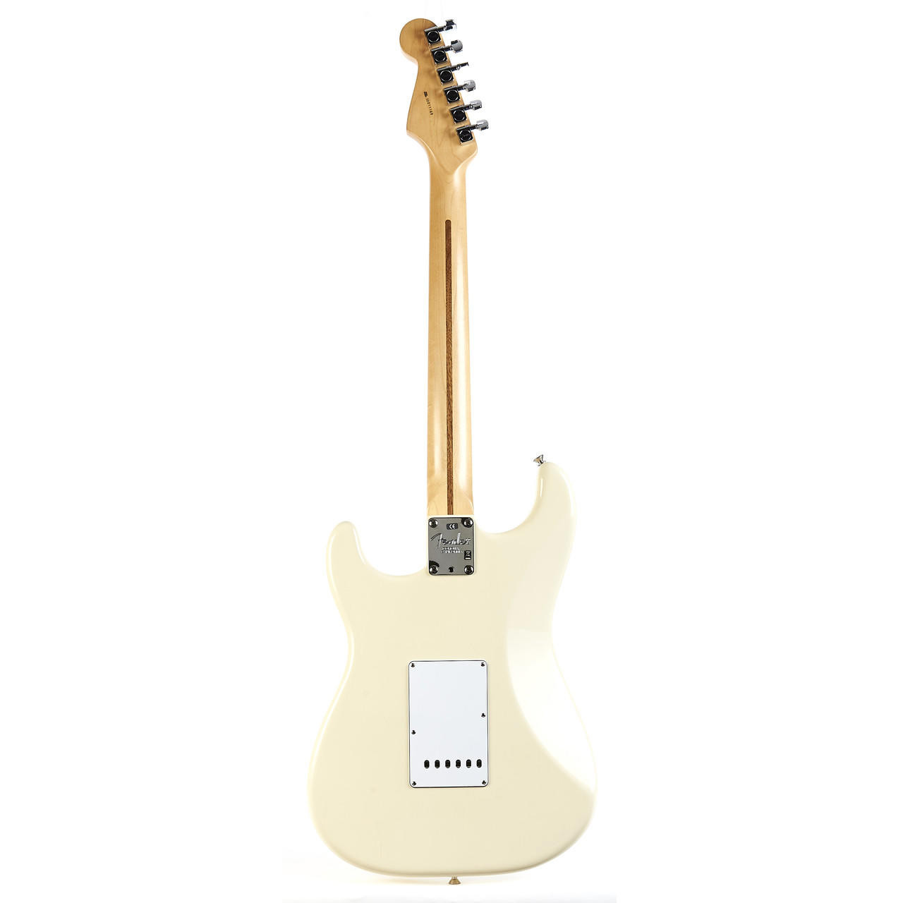 Used Fender American Standard Stratocaster Olympic White 2010
