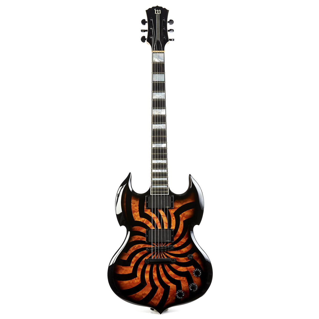 Used Schecter Wylde Audio Barbarian Hellfire Buzzsaw 2016 | Cream