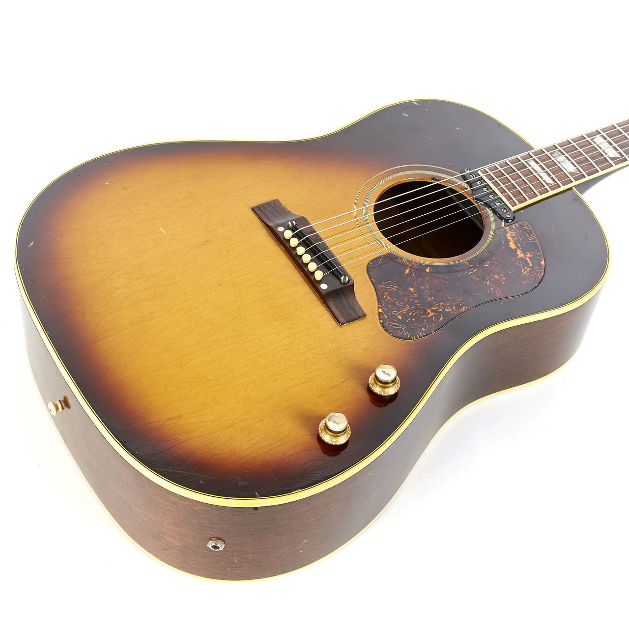 Vintage Gibson J-160E Sunburst 1965 | Cream City Music