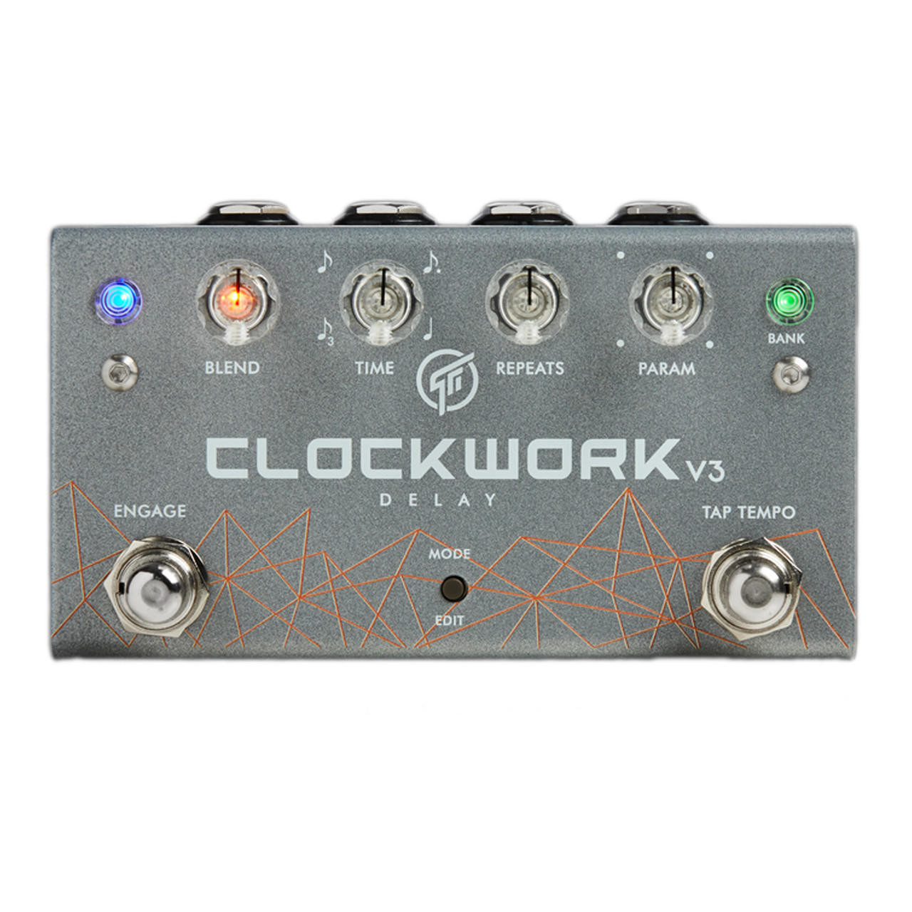 CLOCKWORK V3 ディレイエフェクター GFI System Clockwork Delay V3 Pedal | Cream City Music