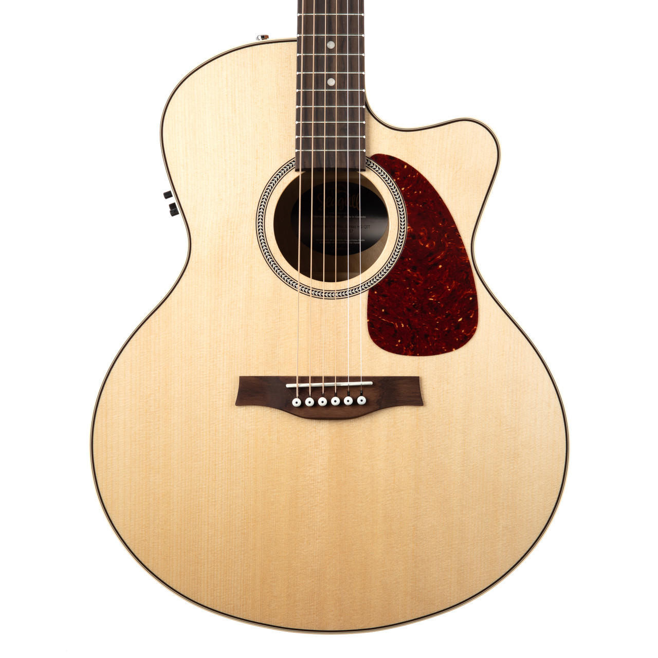 Seagull Performer VW Mini Jumbo Flame Maple Acoustic Electric
