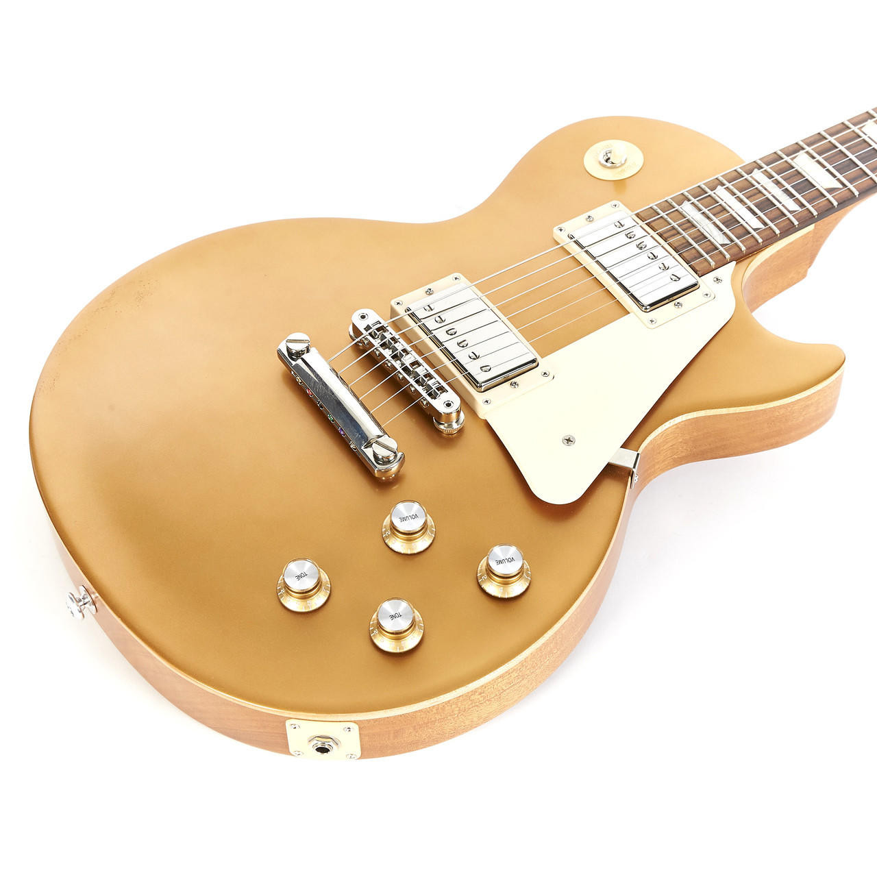 Used Gibson Les Paul Tribute Satin Gold Top 2017 | Cream City Music