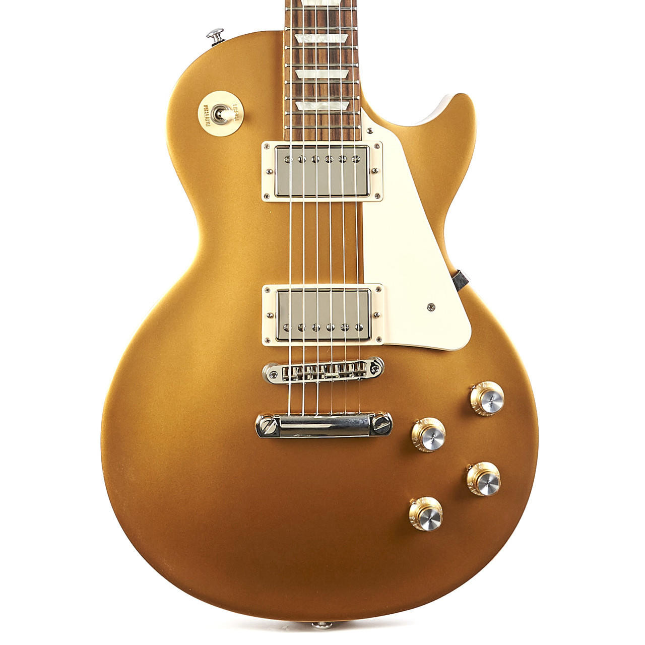 Used Gibson Les Paul Tribute Satin Gold Top 2017 | Cream City Music