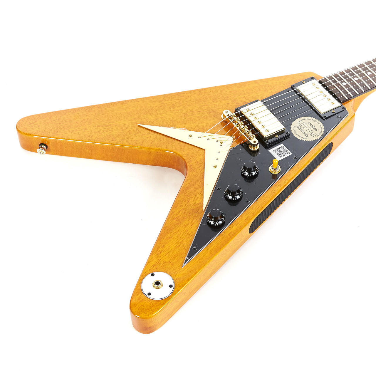 Used Epiphone LTD ED Joe Bonamassa 1958 Amos Korina Flying V 2017