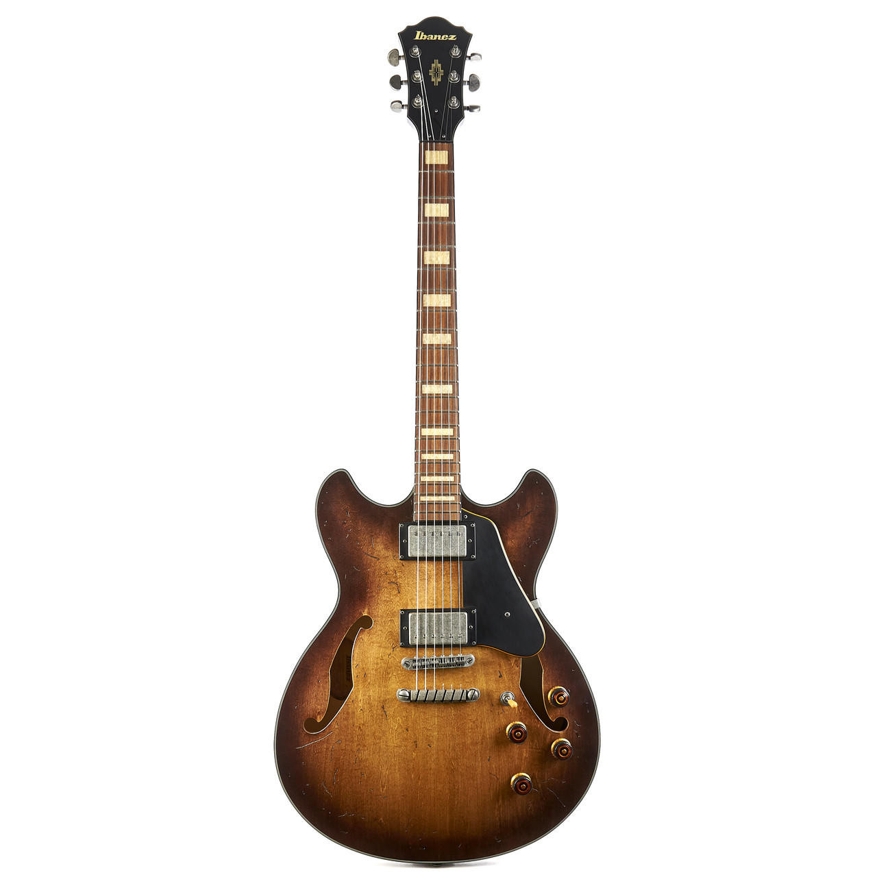 ibanez artcore tobacco Used Ibanez Artcore Vintage Series ASV10A Semi-Hollow Tobacco Burst 2016