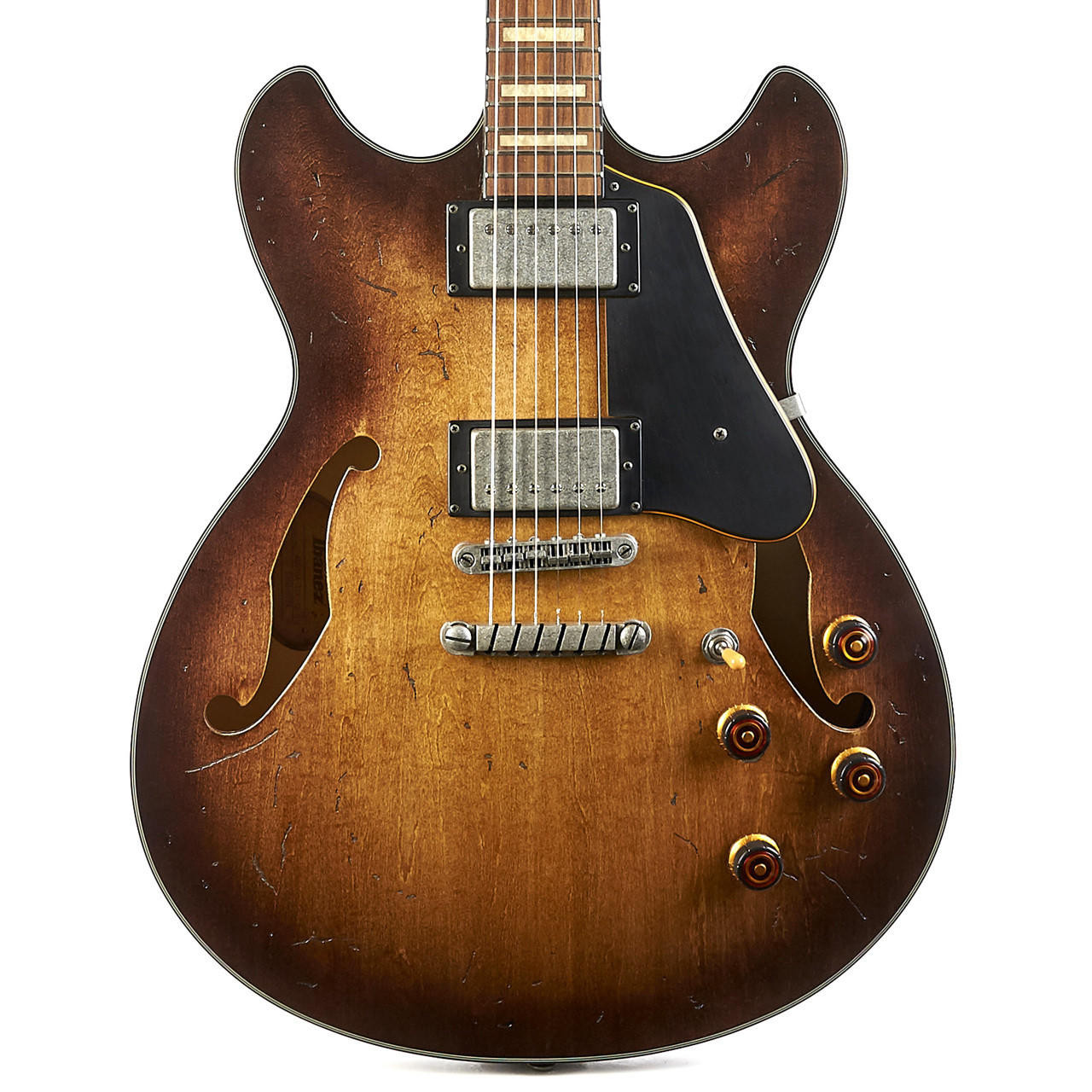 Used Ibanez Artcore Vintage Series ASV10A Semi-Hollow Tobacco
