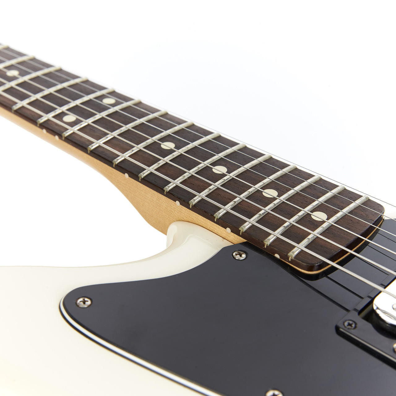 HH Jazzmaster Fender by 【美品】Squier 白黒 Indian with White Arctic - HH Jazzmaster Series Affinity Squier ギター