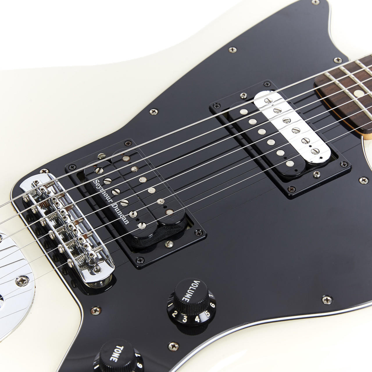 Used Fender Jazzmaster HH Olympic White 2015 | Cream City Music