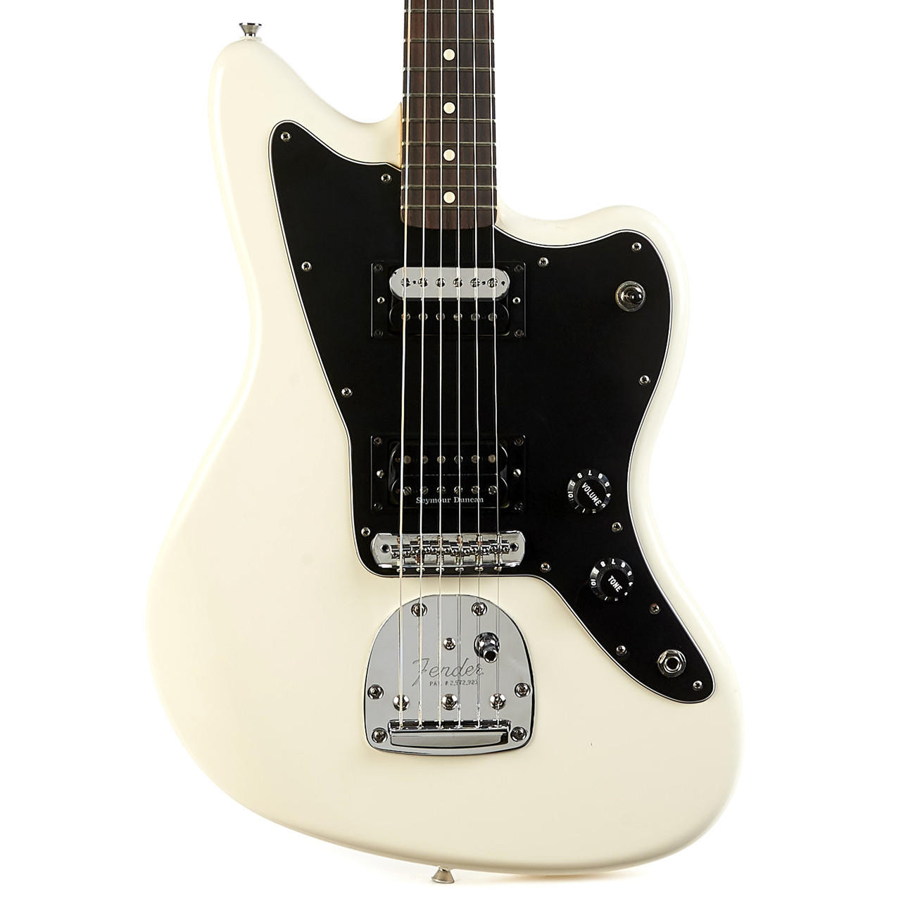Used Fender Jazzmaster HH Olympic White 2015 | Cream City Music