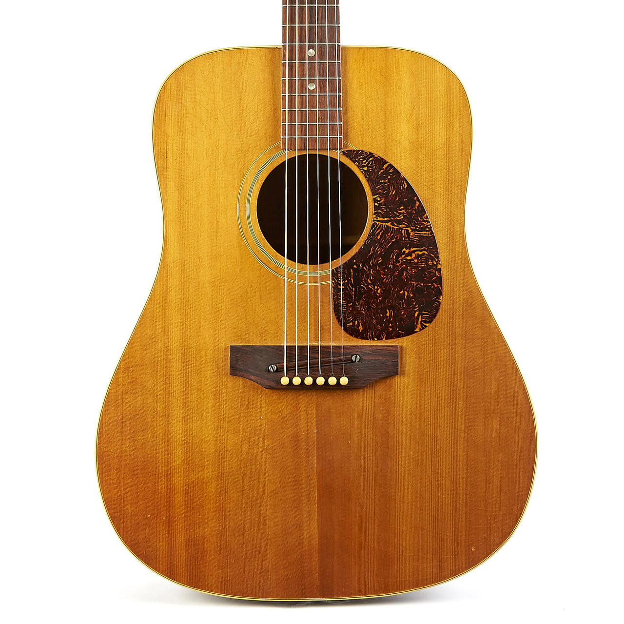 Vintage Gibson J-50 Square Shoulder Dreadnought Natural 1969