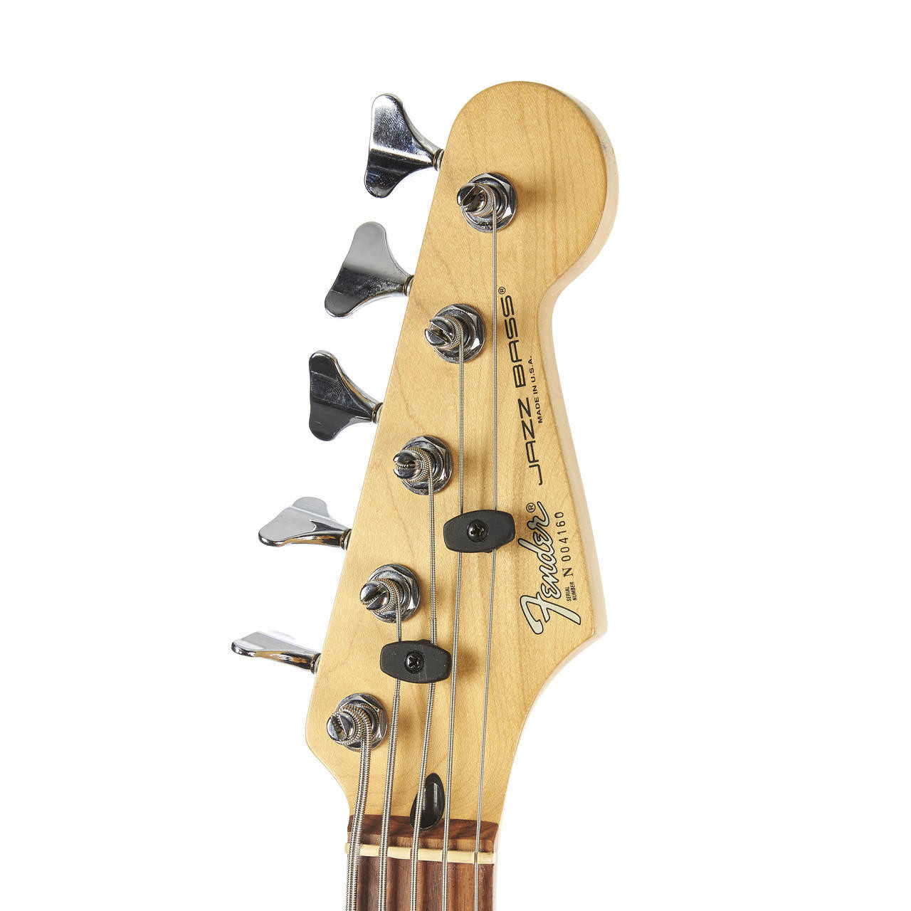 Used Fender Jazz Bass Plus 5-String Olympic White 1990 | Cream