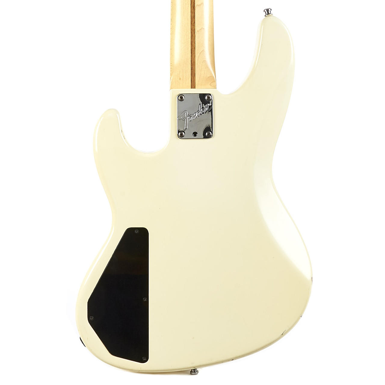 Used Fender Jazz Bass Plus 5-String Olympic White 1990 | Cream