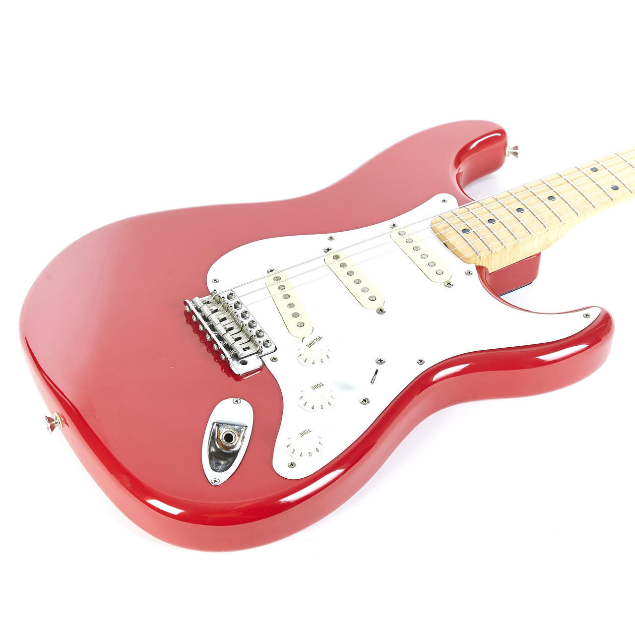 Vintage Squier Stratocaster MIJ Dakota Red 1988 | Cream City Music