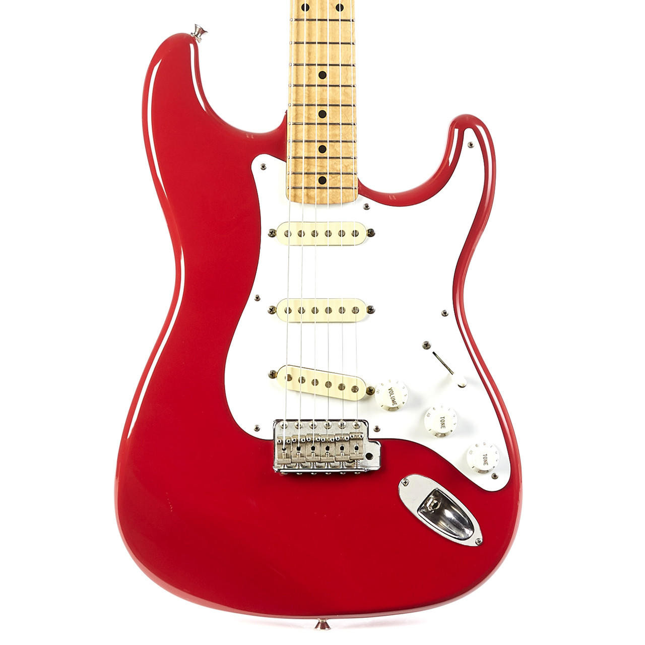 Vintage Squier Stratocaster MIJ Dakota Red 1988 | Cream City Music