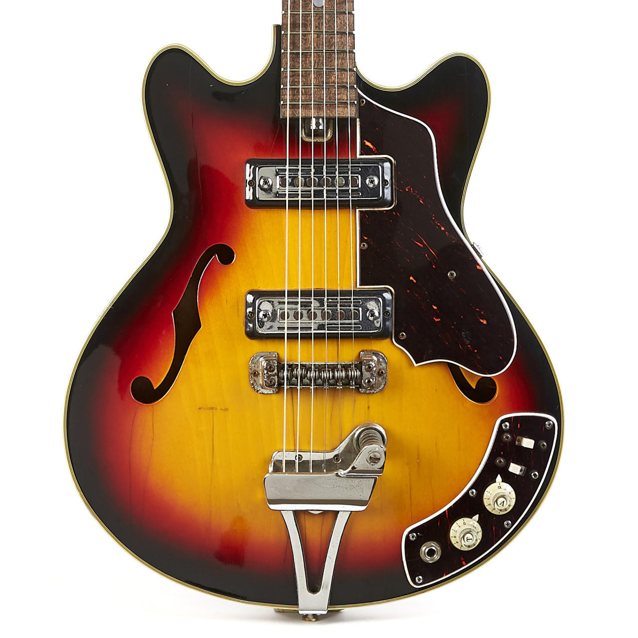 Vintage Silvertone Model 319 Sunburst MIJ 1960's | Cream City Music