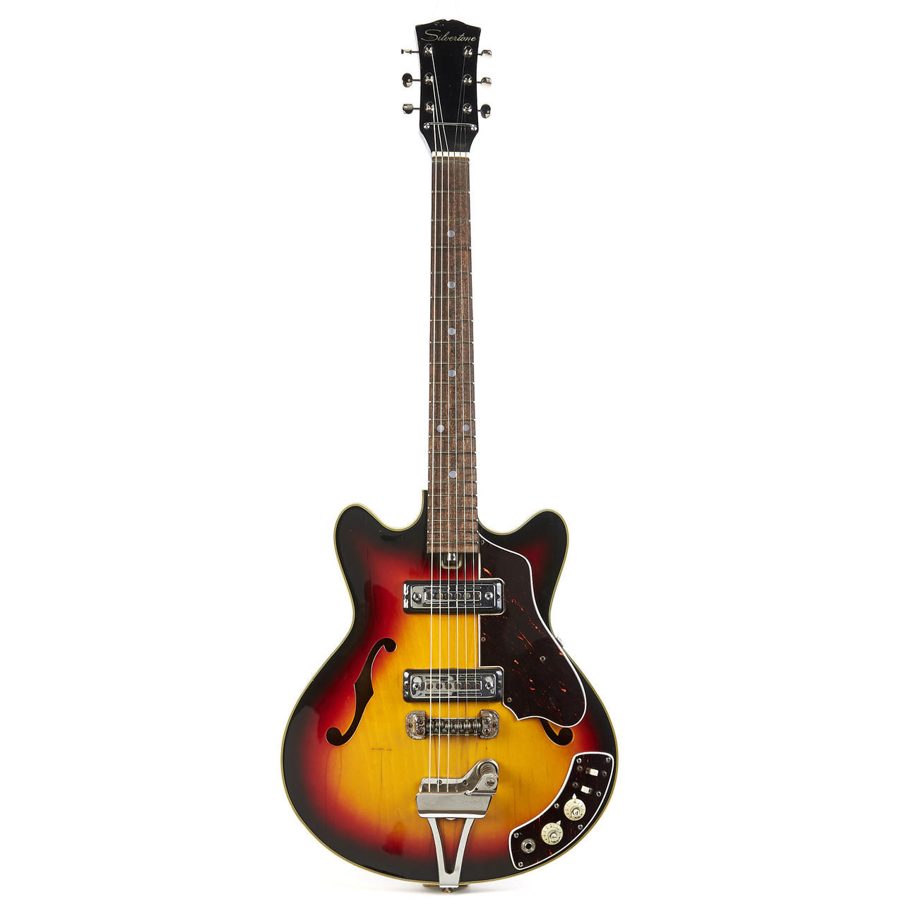 Vintage Silvertone Model 319 Sunburst MIJ 1960's | Cream City Music