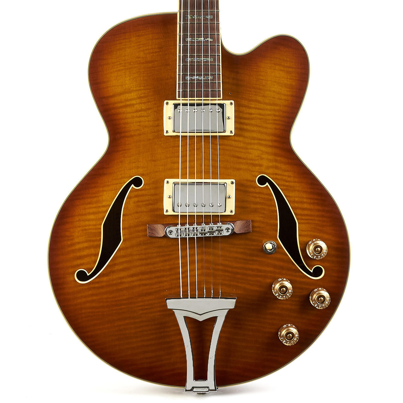 Used Ibanez AF85-VLS-12-01 Violin Sunburst | Cream City Music Used Ibanez AF85-VLS-12-01 Violin Sunburst | Cream City Music
