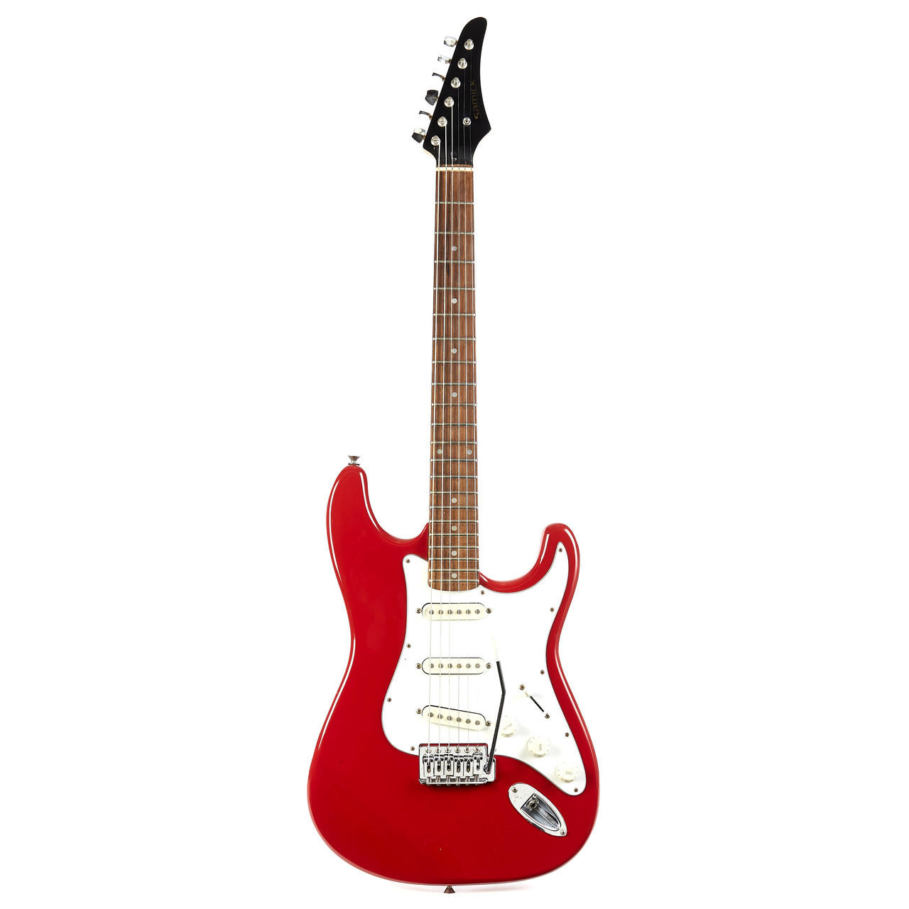 Used Samick S Style Electric Guitar Red | Cream City Music