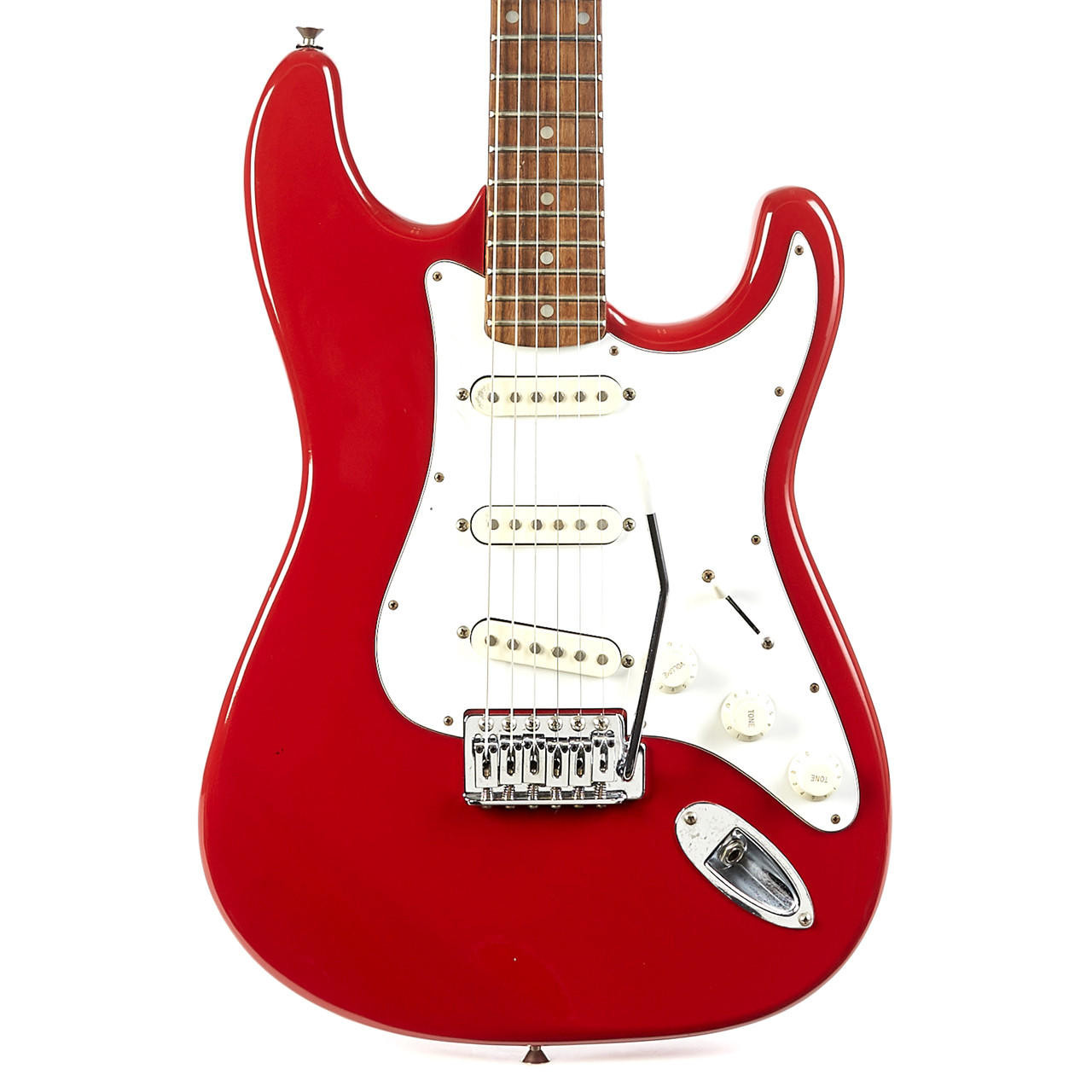 Used Samick S Style Electric Guitar Red | Cream City Music