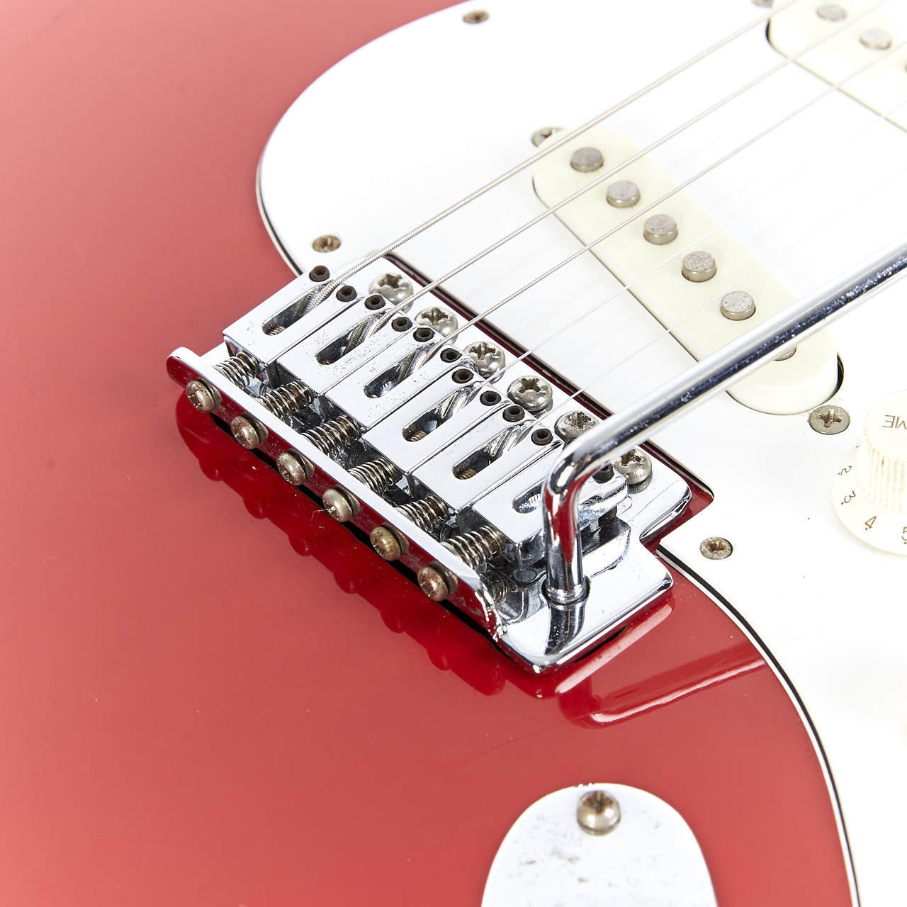 Used Samick S Style Electric Guitar Red | Cream City Music