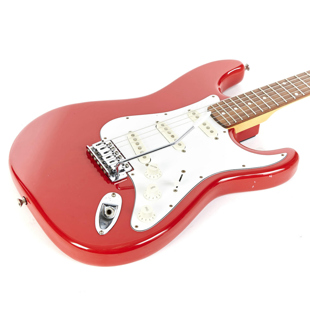 Used Samick S Style Electric Guitar Red | Cream City Music