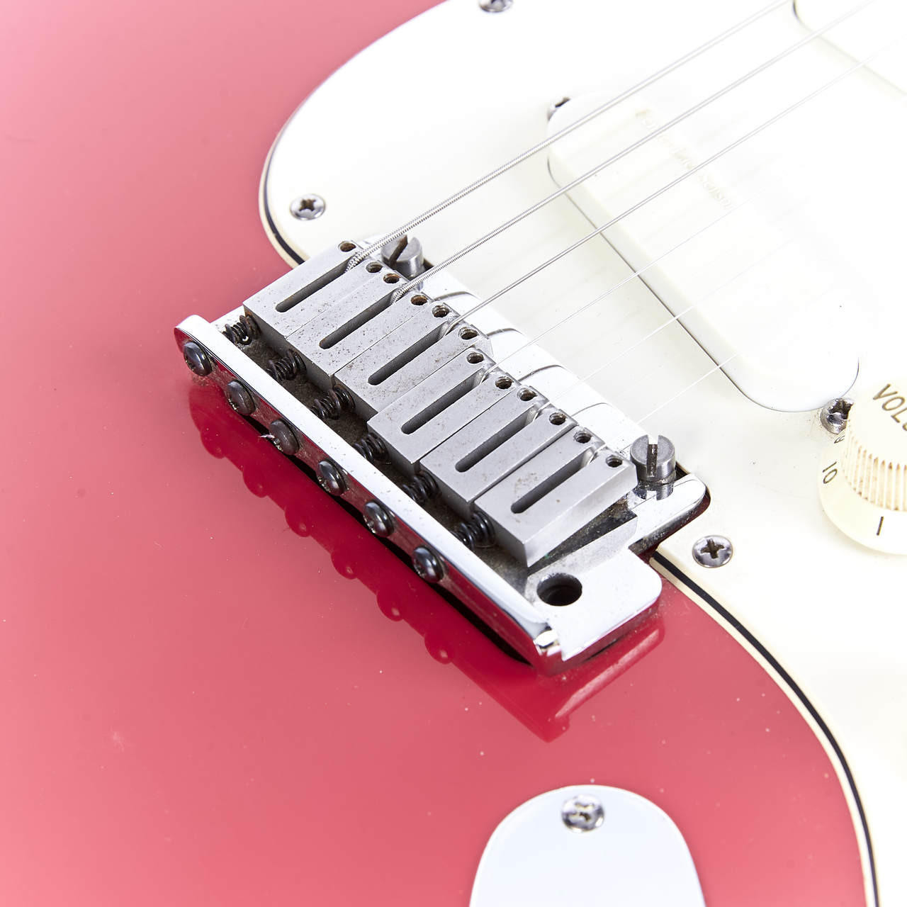 Used Fender Stratocaster Plus Razz Berry 1990 | Cream City Music