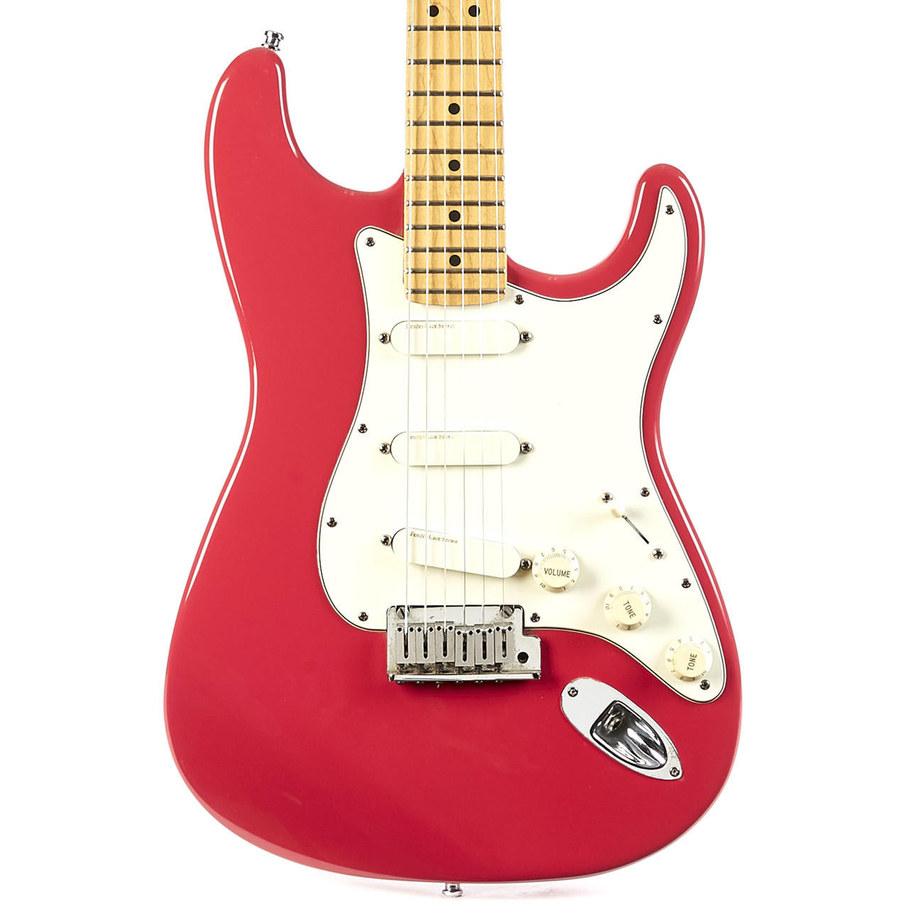 Used Fender Stratocaster Plus Razz Berry 1990 | Cream City Music