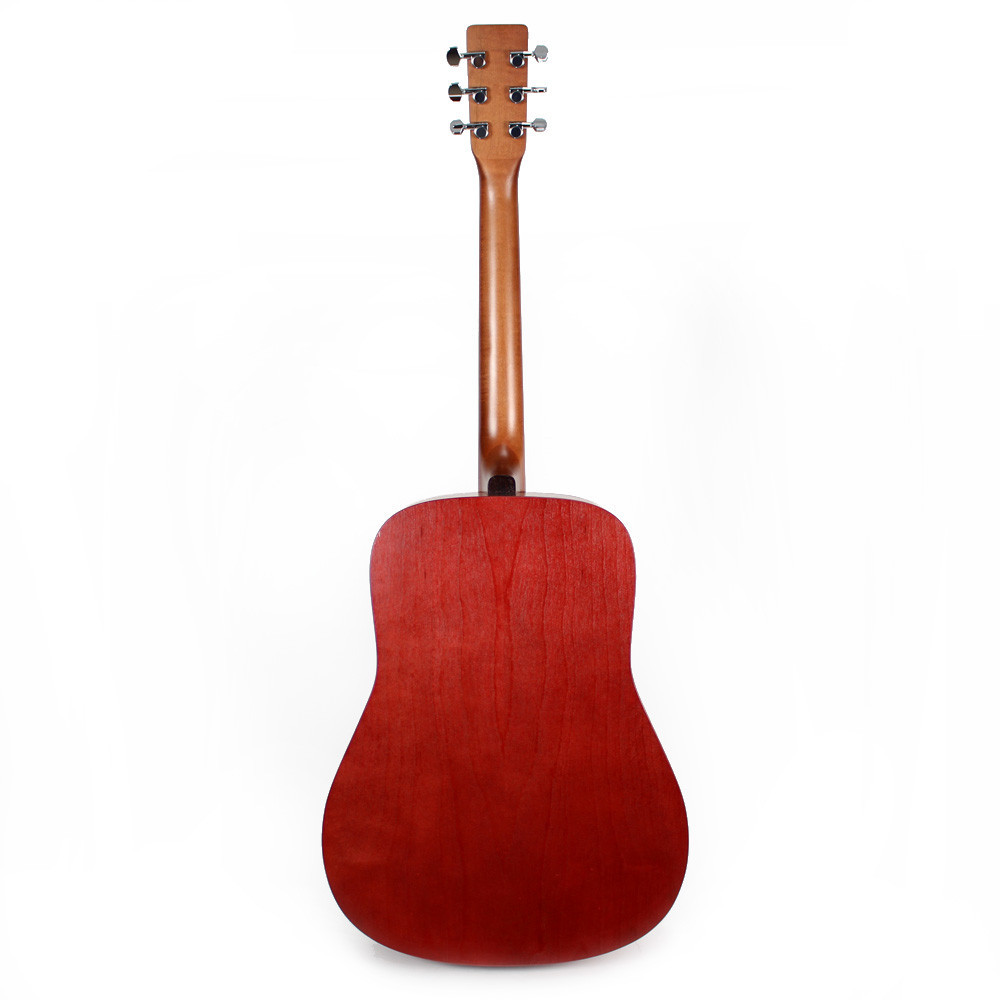 Art & Lutherie Dreadnought Spruce Burgundy Acoustic Guitar | Cream