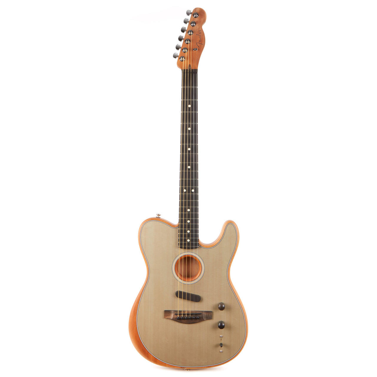 Fender American Acoustasonic Telecaster - Sonic Grey | Cream City